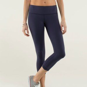 Lululemon Wunder Under Crop *Reversible